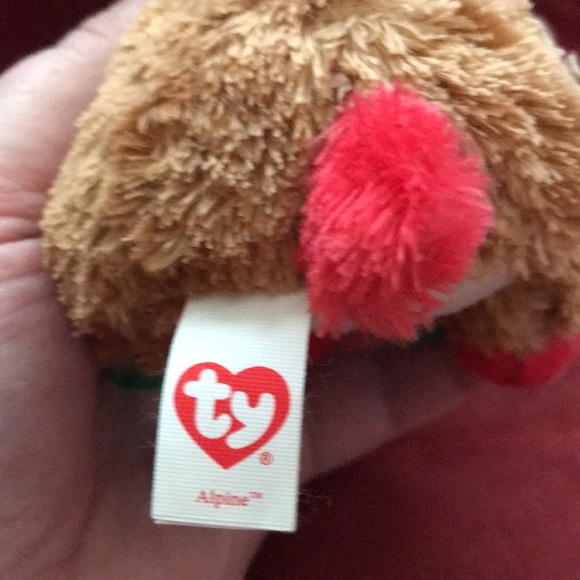 Beanie Boo “Alpine” (Reindeer) 6 inch with tags - Picture 6 of 7